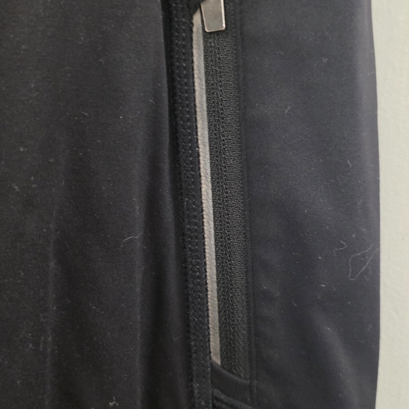Athleta Rainier Tight XS Black Reflective Running Leggings Zip Pocket - Picture 3 of 10